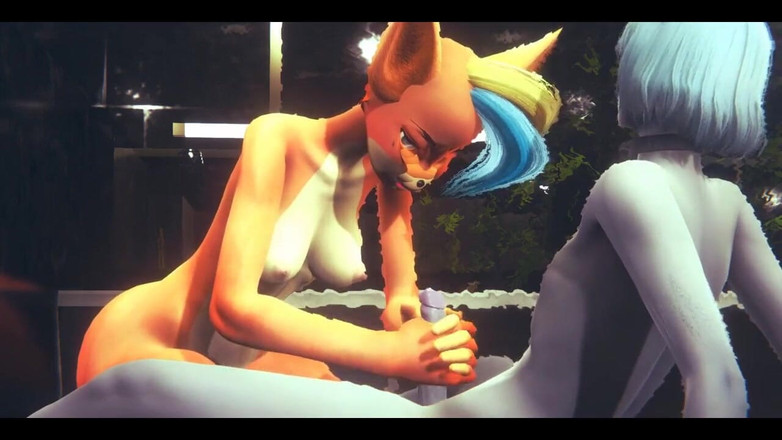 HentaiTubes: Пухнастий хентай - фокси трахаються з кількома камшотами - японська азіатська манга аніме фільм гра порно