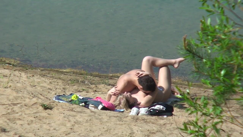 Out Sexxx: Little slut needs a big cock outdoor!