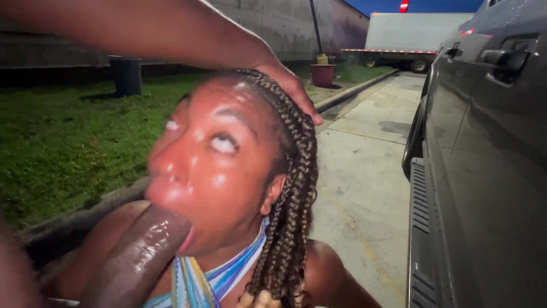 Fijii pornbox: Married Girl Suck My Dick in the Parking Lot Like...