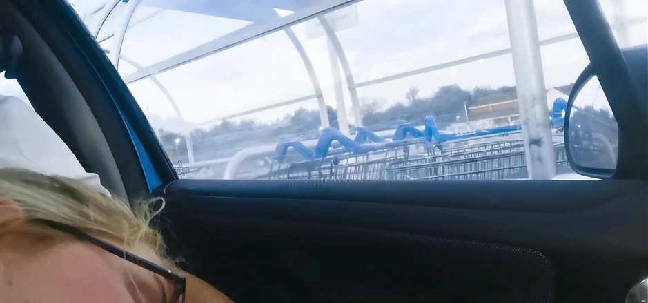 JessieHH: Sucking a Random Guys Big Dick in His Car in...
