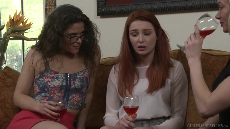 Girlfriends Films: Shy Lacy Lennon seduced by her Milf acting coach