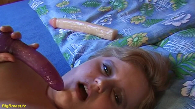 Big Breast: Extreme monster boob milf creaming her juggs and playing with...