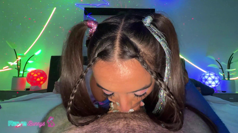 Rave Bunnys: Sasha Tatcha arkadan derin bir amcık sikiyor!