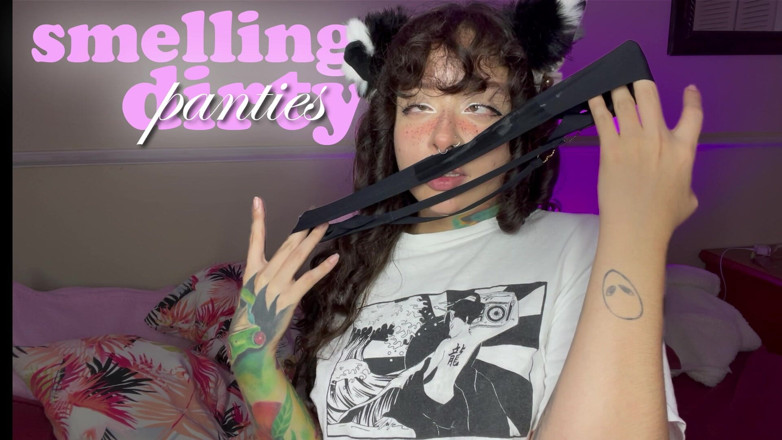 Pedazodchicle: Smell My Dirty Panties with Me