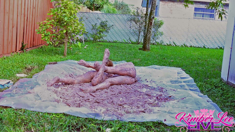 Kimber Lee: Tight Babes Getting Naked and Messy in Cake!