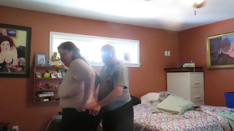BBW nurse Vicki adventures with friends: Smell my stinky sweaty body slave boy