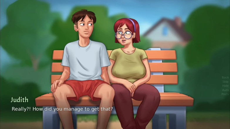 Xr Gamer: Judith Loves Anon to Keep Her Company - Summer Time Saga...