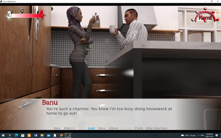 Erotic Krisso: Vita in medio oriente - moglie musulmana arrapata