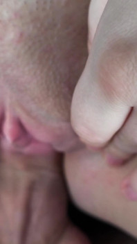 Slut Wife Spreads Her Pussy for a Creampie and Plays with Cum Inside Her Hole