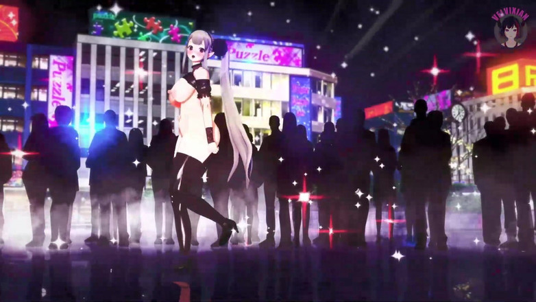 Velvixian: Sexy dikke elf dansend, geleidelijk uitkleden