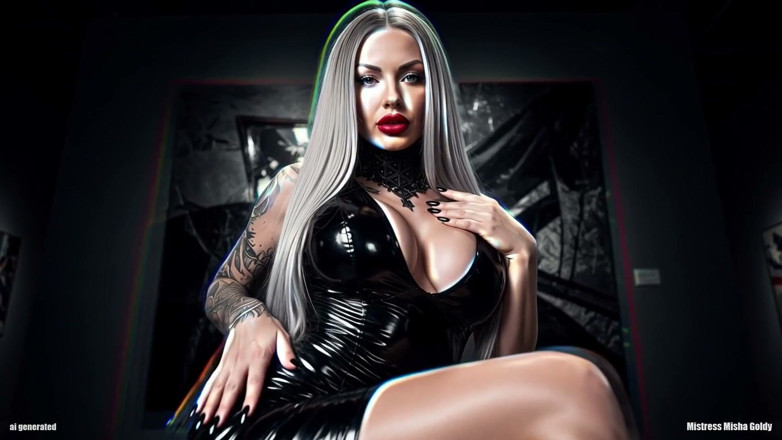 Goddess Misha Goldy: Eyehooked：你的习惯现在对我来说是回应