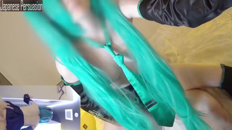 Studio Modern Shunga - JAV: Miku Cosplayer Returns Remastered - Classic Miku Costume Sex Part 2 - 2