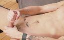 Macho Guys: Horny and lonely gay boy masturbating for u in front...