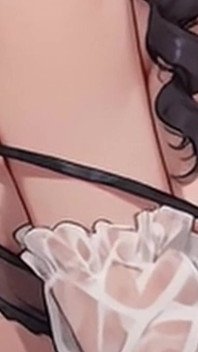 Waifu Amateur Teen POV - Office Swimwear Tease & Close-up Boss Blowjob