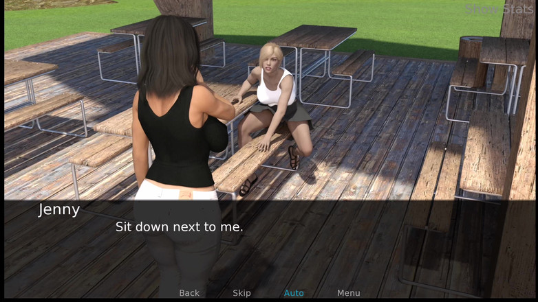 Johannes Gaming: プロジェクト熱い妻 - 屋外ジェニーのおっぱいで遊ぶ