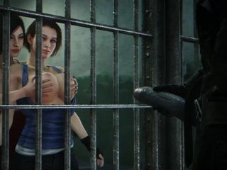 Velvixian: Ada Wong e Jill Valentine presas