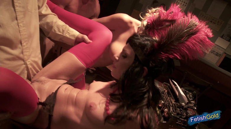 Fetish Gold: Three dirty guys fuck hard three gorgeous babes in the...