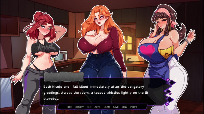 Trans Asura: Orta yaşlı seksi kadın Nicole evime ne zaman geldi????