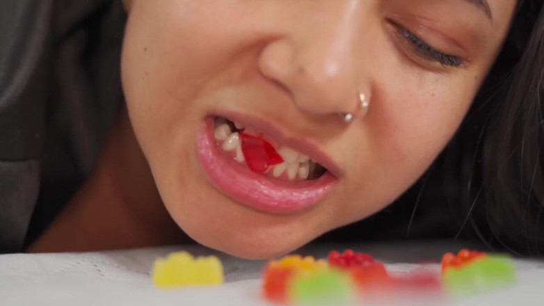 Isabel: Latina Devore Tiny Gummy Persons