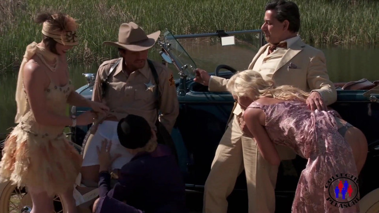 Colective Pleasure: Gangsta picnic by the river turns into orgy.