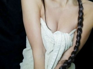 Nipplestock: Beautiful nipple play after shower