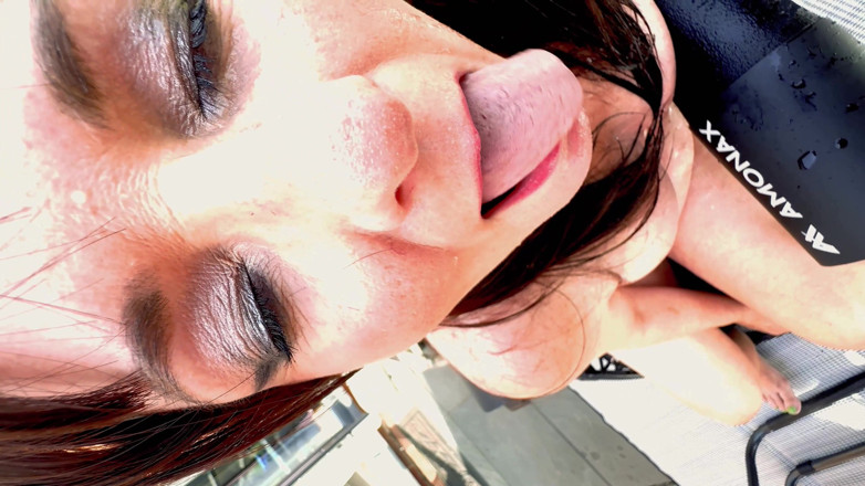 ithastopeefun: Gonzo Piss and Cum in the Garden