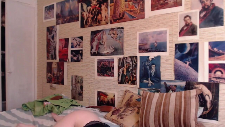 Stacy Moon: Cumming again and again because of the vibrotoy inside me