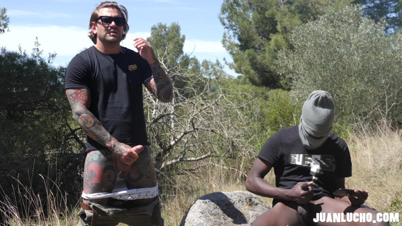 Juan Lucho Gay: With Anonymous Black Fan