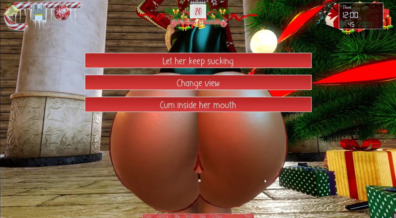 Cumming Gaming: Natale illimitato [gioco porno hentai di natale] Ep.5 la suora nera...