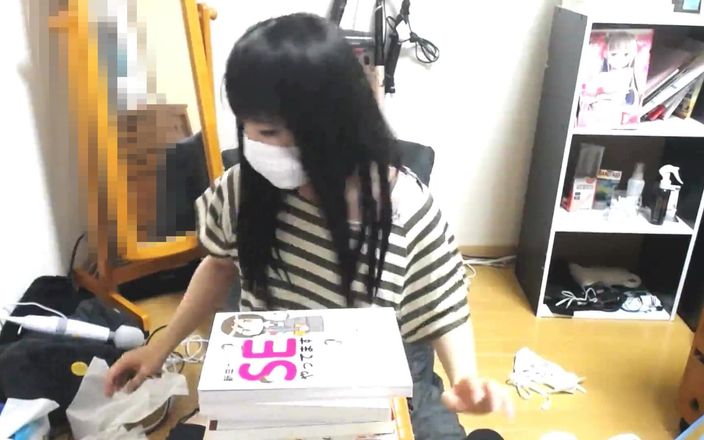 asamin: 바이브레이터와 함께하는 100회 자위 방송