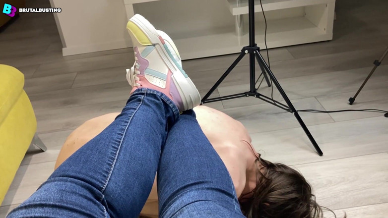 David Marcek: Human Shoe Cleaner - He Has to Lick Legs That Demolish...