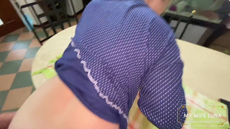 My Wife Luna: Fuck my ass well, I want to feel it all...