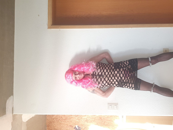 Analfetischist Crossdresser: Анальна гра my Self.