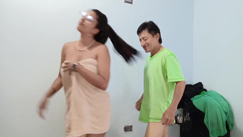 Lady: Happy Birthday Stepdad, I'm Your Gift, so Fuck Me Hard