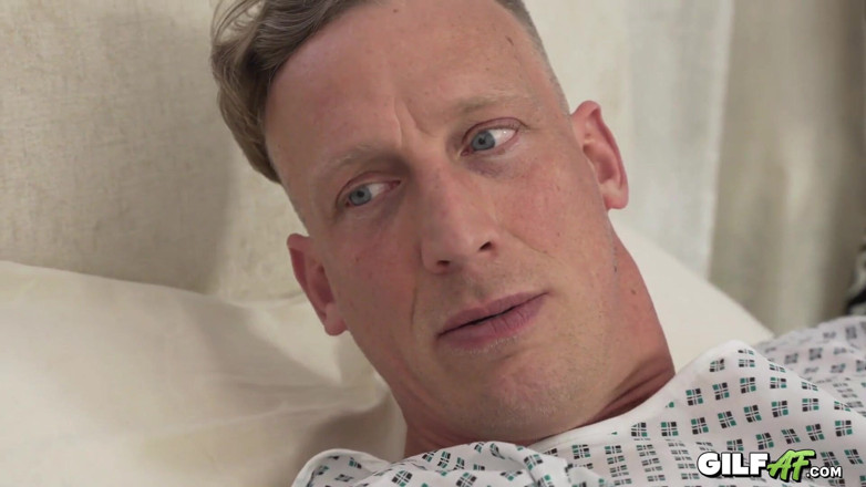 Gilf AF: Skinny Nurse GILF Scarlet Louse Wanted a Creampie