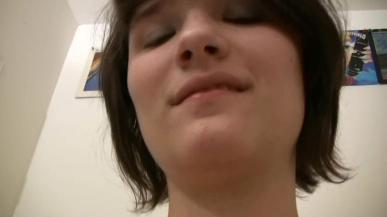 Injoy X: Busty emo teen with pink nipples grinding on stepdad's cock