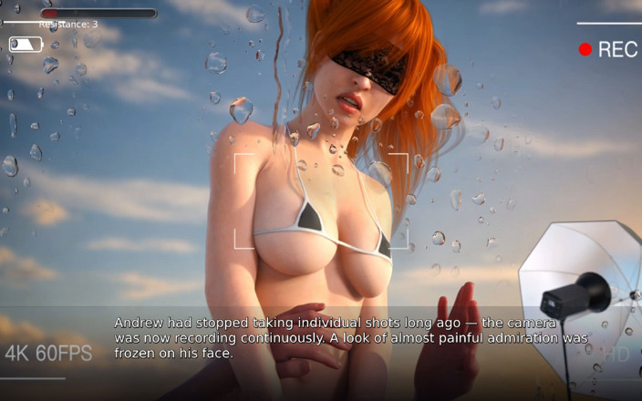 Porngame201: Boundaries of Morality 8 Emma Squirts at the Photoshoot While Her...