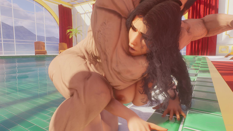 Hentaigamer18: Luxury Pool Fuck 3D Animation