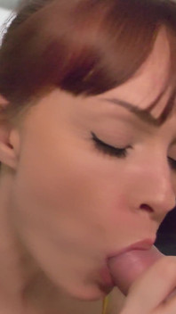 Camera Test POV Blowjob with Cum in Mouth and Facial - Victoria Wet