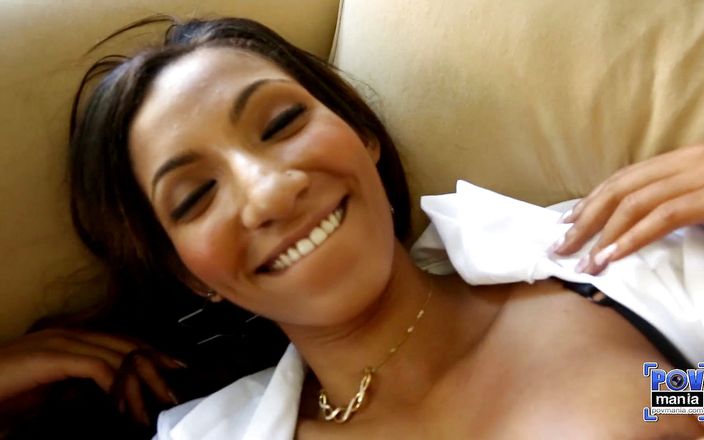 POV Mania: Muie sexy cu vedere la persoana 1 cu Sadie Santana!! PovMania !!