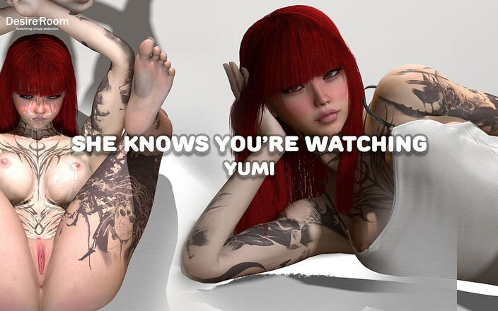 Desire Room VR: Cewek ini tau kamu lagi nonton - yumi - anime hentai 3d cgi