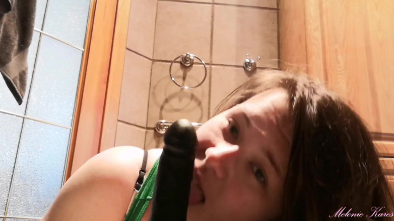 Melonie Kares: Please impregnate me POV blowjob