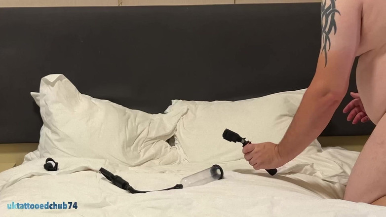 uktattooedchub74: Đằng sau hậu trường - bơm &amp; xuất tinh