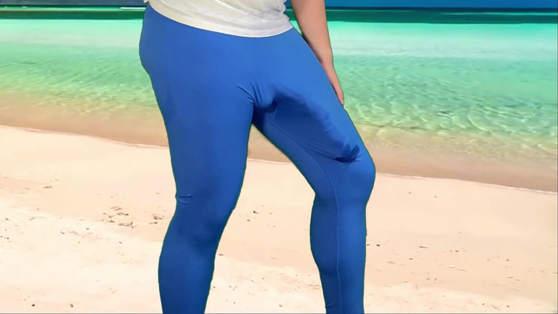 Lucas Nathan King: 巨大的鸡巴在海滩上免提射精