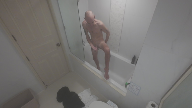 Big dick dadddy: Secret Shower Cam Caught Me Touching Myself