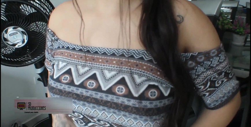 MelanieCaceres: 보지에 내 자지로 끝날거야 때문에 나를 괴롭히는 것을 멈출 수있는 의붓 여동생