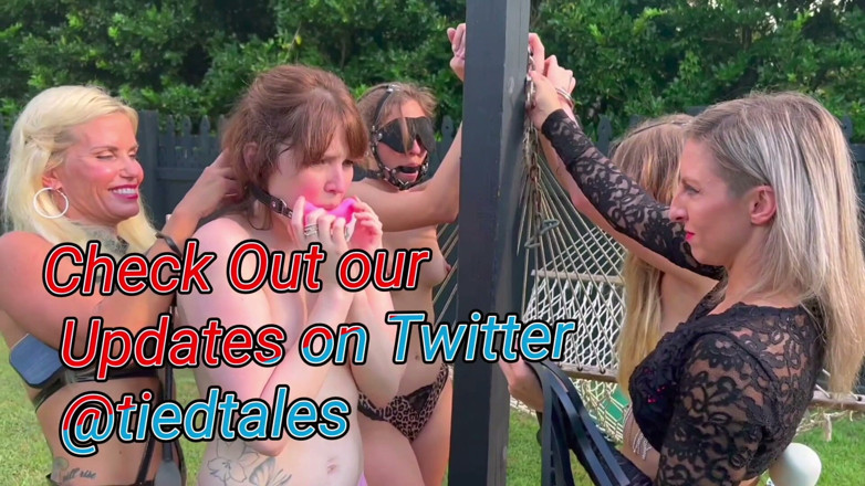 Tied_Tales: Bondage Tickle Escape Challenge Kim and Ama