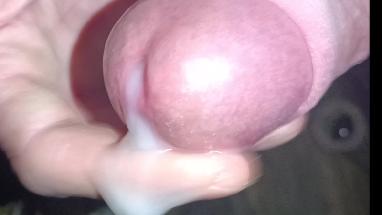 Rockardglans: Noční venkovní Onesie Wank, Zblízka Edging a Cumming - Rockard Daddy