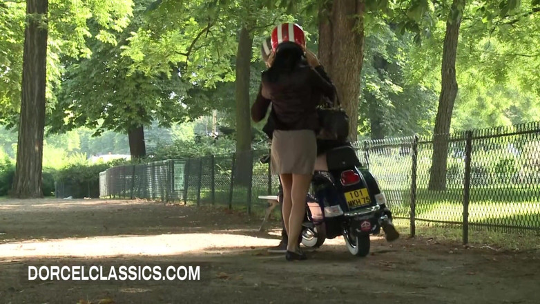 Dorcel classics: Liebhaber haben einen quicky im park