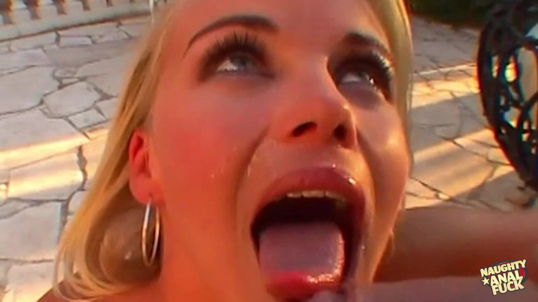 Naughty anal fuck: One Perfect Little Blonde Gives Over Both Her Holes to...